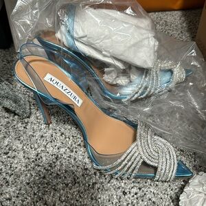 Aquazurra Gatsby slingback shoe